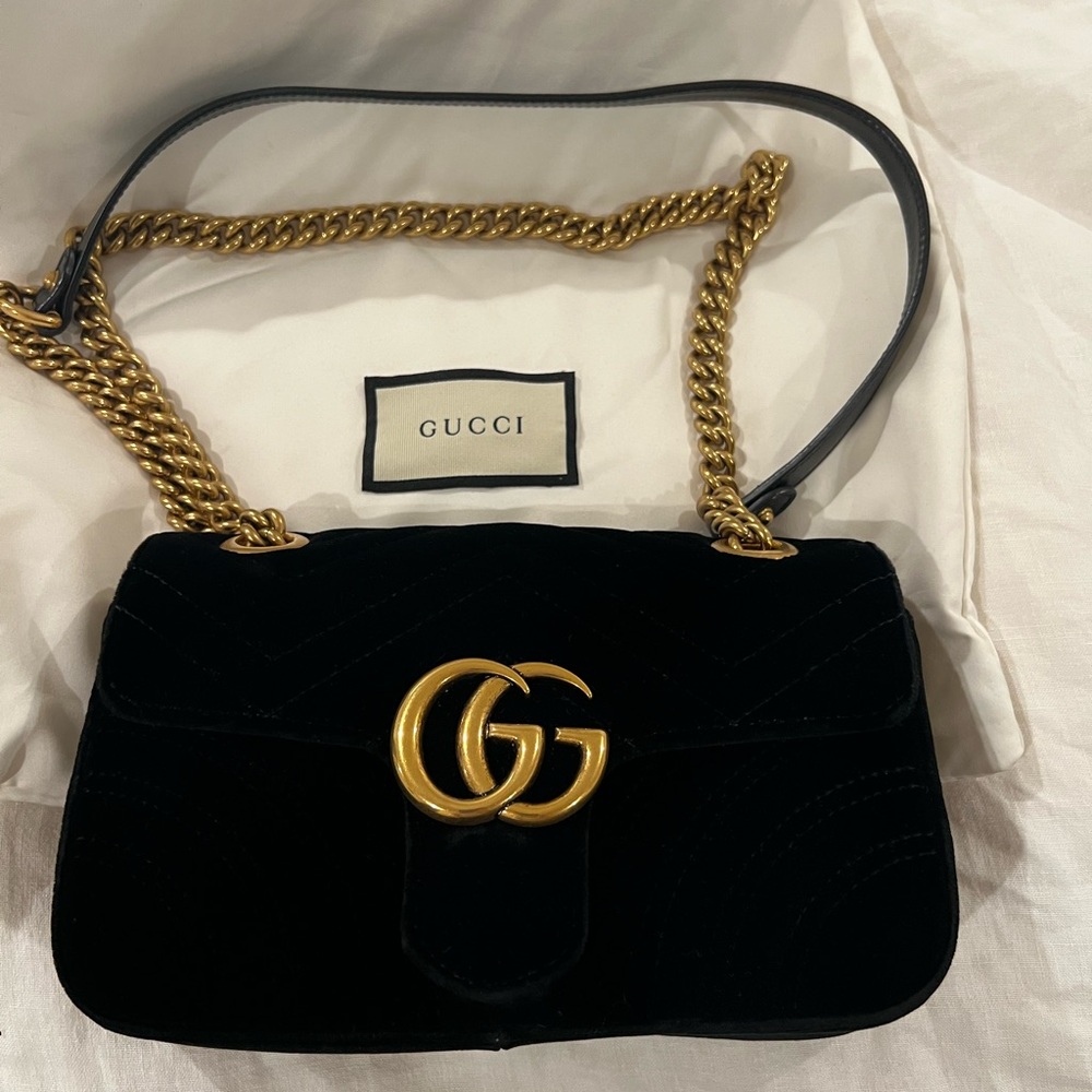 Gucci Marmont Velvet Bag